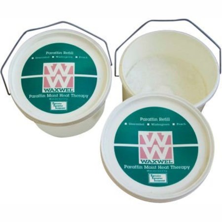 FABRICATION ENTERPRISES WaxWel® Paraffin Bath Refill, 3 lb. Beads in Bucket, Rose Blossom Fragrance 11-1760-3